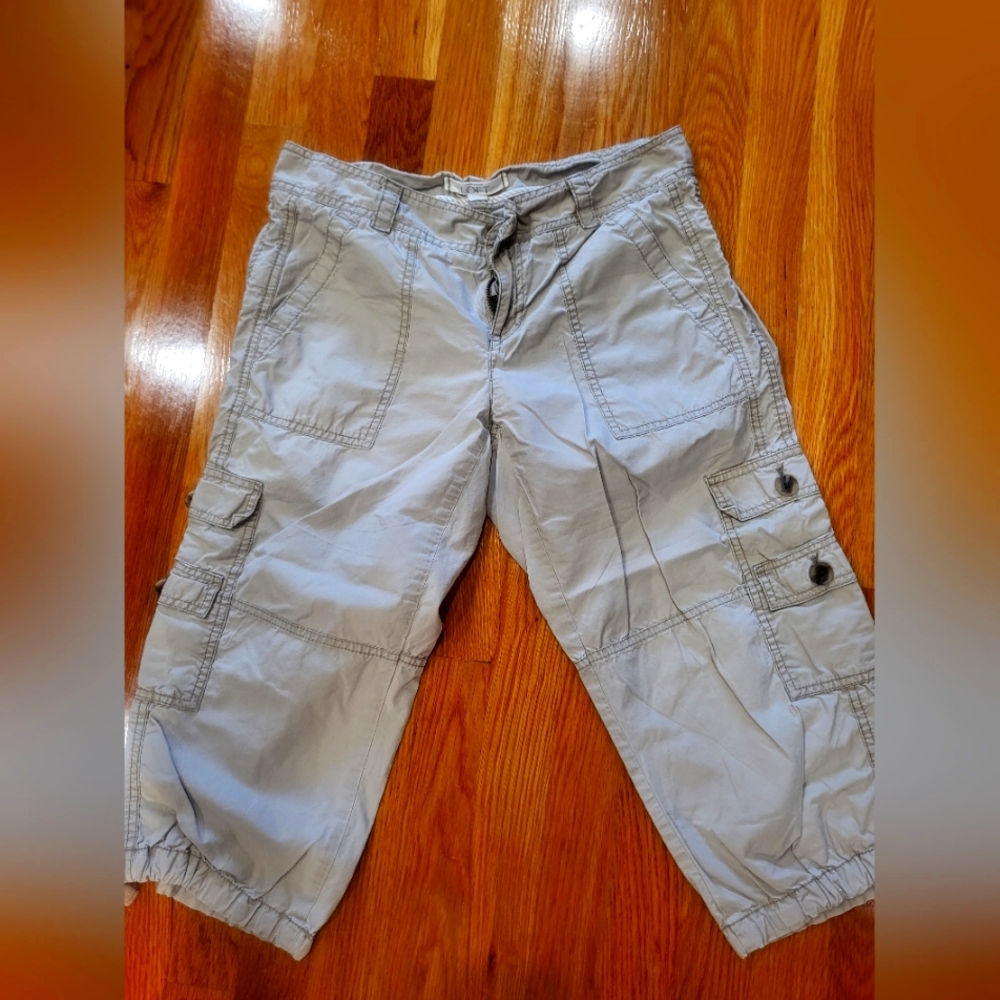 Loft,Capris pants,Size 4,Tan